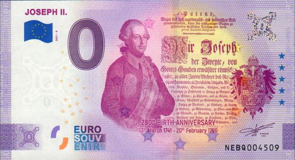ANK 055a Joseph II Anniversary